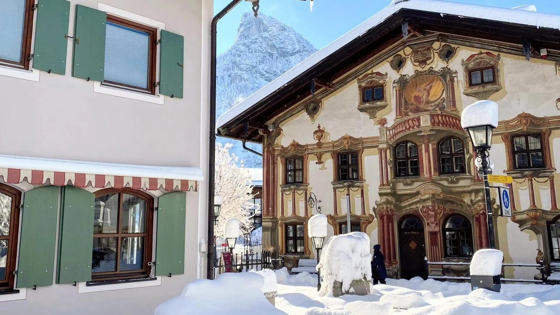 Neu! Moderner Bayrischer Flair Vor Pilatushaus Oberammergau Apartment